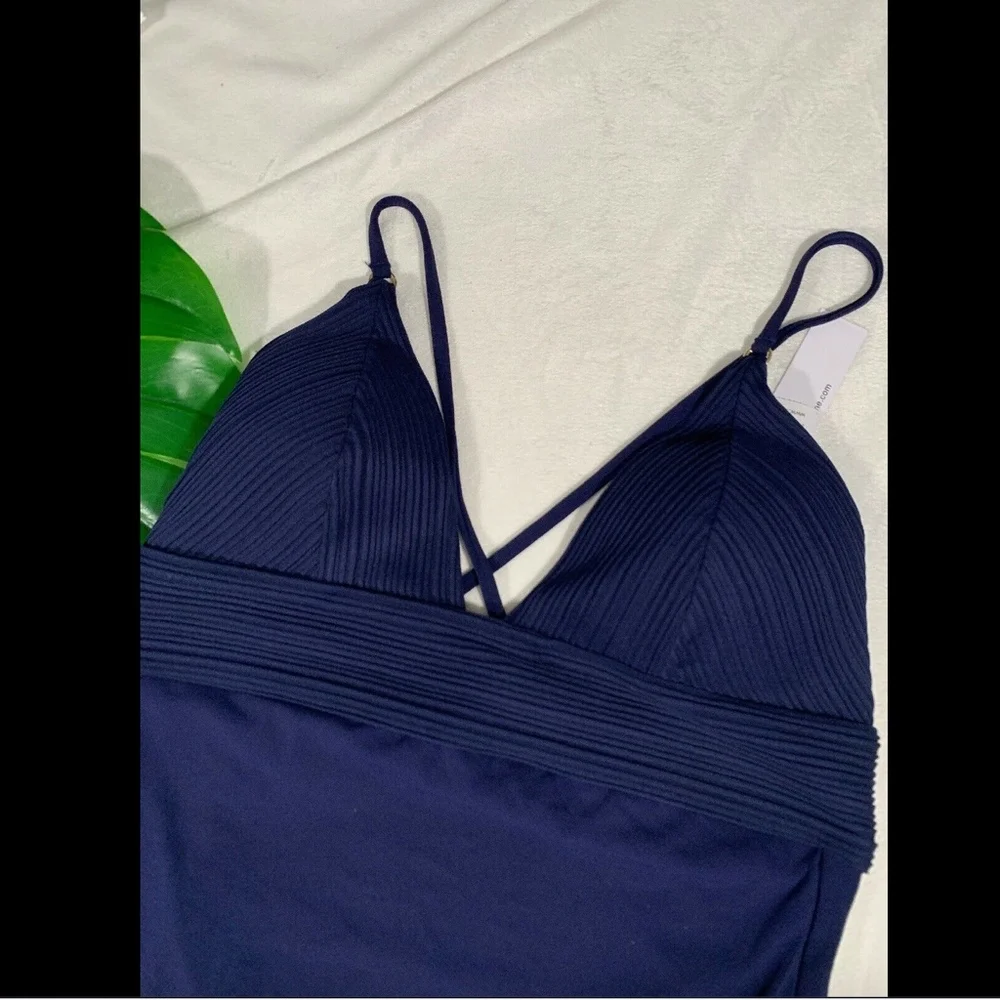 NWT $148‎ Robin Piccone Lily One-Piece Swimsuit
